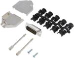 Amphenol Conector D-Sub 15-Pin tată drept (L17DTZK15+L717DA15PST)