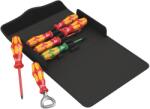 Wera Kit șurubelnițe izolate 1kVAC pătrat și plată cu etui (05136018001) Surubelnita