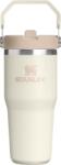 STANLEY Cana termica Iceflow Cream cu maner si pai, 410 ml (10-12045-0115)