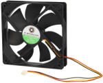 Jing Da Fan Ventilator pentru PC 120x25mm 24V cu rulment cu bile 3-pin (85-127-)