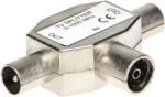 ORNO Conector T TV pentru 2 receptoare, metalic (O-ZA-9)
