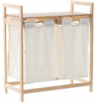 CHOMIK Raft din bambus cu două coșuri 64x33x73 cm *6998 (CH-PHO6998)