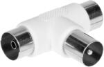 ORNO Conector TV dublu/2x priză (O-ZA-6)