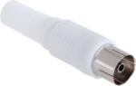 CABLETECH Conector de antenă lung alb Cabletech (L-GNI0253-1)