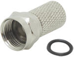 BLOW Conector F 100buc RG6/6, 5mm/22mm cu garnitură CU (2836-)