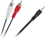  Inne 2RCA - JACK 3, 5mm 10m negru KPO2747-10 (KPO2747-10)