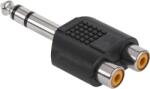 Cabletech Jack 6, 3mm - 2x RCA reducție ZLA0300 (ZLA0300)