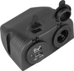 Peiying Încărcător auto USB 3, 1A + priză auto (L-PY-CHR0005)