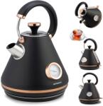 Berdsen Fierbător cu termometru 1, 7 l BD-701 negru (J-370100) Fierbator