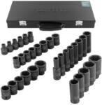 Rock FORCE Set de prelungiri lungi pentru impact 1/2" 8-32mm 6-fațete (FS-54961) Cheie tubulara