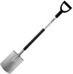 DEDRA-EXIM Lopată dreaptă cu mâner metalic 80B006 (80B006) Sapa de gradina