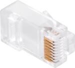  Inne Conector telefonic RJ45 8P 8C (fir) trecător CAT. 6E (L-TEL0072LP)