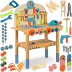 Ricokids Atelier din lemn cu unelte RK-876 Ricokids (J-787600) Set bricolaj copii