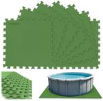 Dmuchane Covoraș din spumă pentru piscină tip puzzle 50 x 50 cm, 8 buc (J-650003)