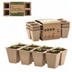 Garden Line SET DE 3 GHIVECI DIN TURBA 24, 5 x 12, 5 x 6 CM *3234 (CH-EDA3234)