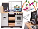  Bucătărie din lemn MDF pentru copii cu accesorii LOFT XXL 96cm (IK-KX6286) Bucatarie copii