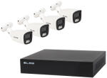 PROLECH Set camere de supraveghere PoE 5MP 4 camere 1TB HDD (78-670-)