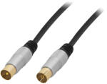  Cablu HDMI 2m pentru TV și video, metalic (91-341-)