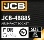 JCB Cap de cheie JCB 1" 85mm 12-spiral Cr-Mo - Cheie tubulară (FS-59558) Cheie tubulara
