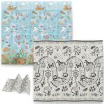 Nukido Saltea din spumă pentru copii 200 x 180 x 1 cm NK-340 ocean-safari (J-734006)