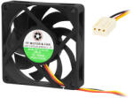 Jing Da Fan Ventilator de PC 70x15mm 24V cu rulment cu bile 3-pin (85-702-)