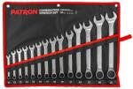 PATRON Set chei combinate 10-32mm 14 bucăți cu husă (FS-47413) Set capete bit, chei tubulare