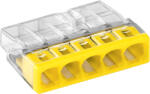 WAGO Conector cu fir push WAGO, 5 conductori, model 2273-205, 0, 5-2, 50mm2, 5 buc (O-2273-205_5)
