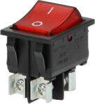 ORNO Comutator basculant luminat roșu 12V (O-OR-AE-13179_R_B)