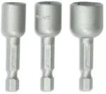 DEDRA-EXIM Set de capete magnetice DEDRA 18A09S1 3 buc: 8, 10, 13x48mm, 1/4 (18A09S1) Cheie tubulara