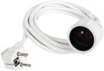 BLOW Prelungitor rețea PR-160 1-Priză cu împământare 3m alb 3x1, 5mm (98-792-)