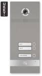 BAS-IP BI-02FB SILVER - Panou de interfon IP, 2 utilizatori, UKEY, SIP 2.0 - BasIP (EC-31209)