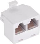  Inne Adaptor 8P8C - 2x8P8C prize, (L-TEL0023-2)