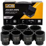 JCB Set de capete de impact 1" Cr-Mo 12-facete 7 piese 46-75 mm (FS-65107) Cheie tubulara