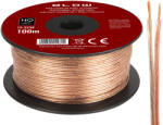 BLOW Cablu pentru difuzoare 2x0, 75 mm transparent (73-323-)