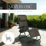 SPRINGOS GC0001 ȘEZLONG DE GRĂDINĂ ZERO GRAVITY (GC0001)
