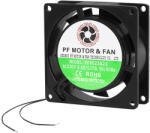 Jing Da Fan Ventilator pentru PC 80x25mm 230V 8025FD cu rulment cu bile glisant (85-925-)