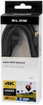  Conector HDMI în unghi Cablu de 3m pentru transmiterea semnalului (92-604-)