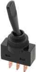  Comutator cu pârghie ASW-13 negru 3PIN (5807-)