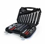 ForceKraft Set de unelte chei, adaptoare și biți 82 piese cu valiză (FS-16212) Set capete bit, chei tubulare