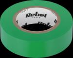 Rebel Bandă izolatoare REBEL (0, 13 mm x 19 mm x 10 yd) verde (L-NAR0427)