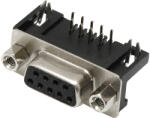 PROLECH Conector unghiular D-SUB DB9 priză (F) (0008-)