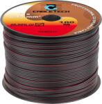 Cabletech Cablu difuzor 2x0, 75mm negru CU 100m (L-KAB0310)