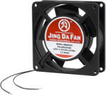 Jing Da Fan Ventilator pentru PC 92x25mm 230V 9225FD cu rulment cu bile glisant (85-933-)