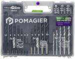 Pomocnik Set de burghie 300 de piese pentru metal, lemn și beton HSS HMTC (FS-57815) Burghiu