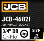 JCB Cheie tubulară JCB 3/4" 21mm 12-șuruburi Cr-Mo (FS-59843) Cheie tubulara