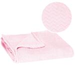 Springos Pătură 200x220 HA7152 roz (HA7152) Patura