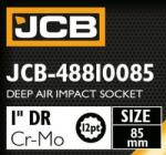 JCB Cap de Impact Adânc 1" 85mm 12-trasat Cr-Mo CHEIE DE MEZON (FS-59560) Cheie tubulara