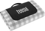 Teesa Pătură de picnic cu izolație 200x200 cm TEESA - pătrată gri (L-TSA8903-1) Patura