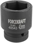 ForceKraft Adaptor cu impact 43 mm 1" (6-fațete) (FS-57457) Set capete bit, chei tubulare