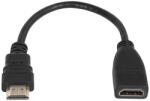  Adaptor HDMI priză HDMI-ștecă HDMI 0, 2m (92-158-)